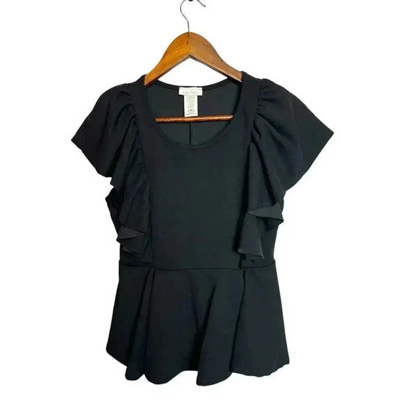 Top chic flutter top M - Picture 3 of 9